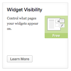 Jetpack Widget Visibility